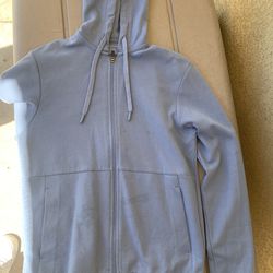 Light Blue Zip up Jacket ( Mens S )