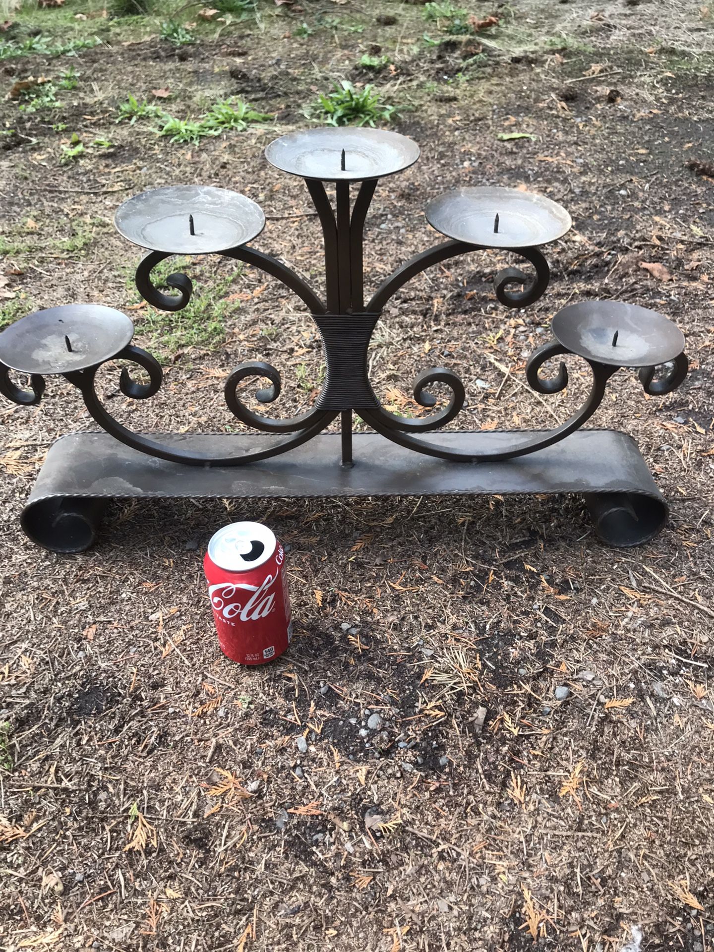 Wrought Iron Candleholder