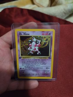 Mr.Mime jungle 1st edition(MP)