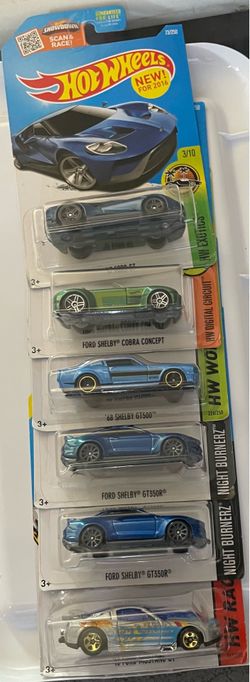 Hot Wheels Ford lot