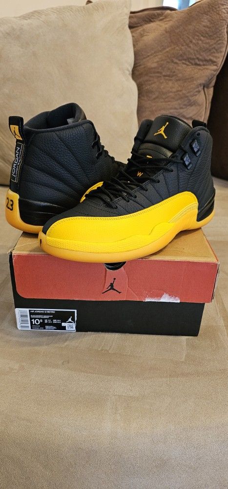 Jordan Retro 12 Gold DMP Gratitude 5 Maniere Dusk Military Cement OG Black Kobe Bred Grinch Chicago Blue Playoff 1 3 4 5 6 7 8 13 11 13 Reverse DB