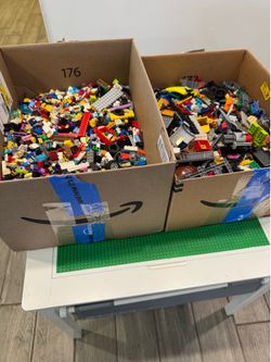 Legos and Lego Table 32 pounds