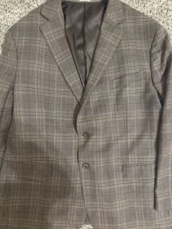 Men XL Plaid Blazer