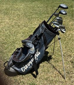 Left-Handed TaylorMade RAC ht golf set (Driver+5w+3i-pw+Vokey 54°+putter+stand bag)