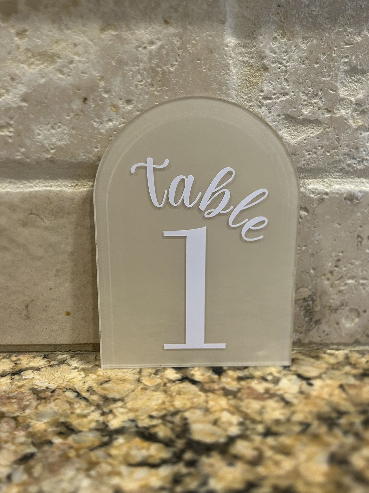 Custom acrylic Signs