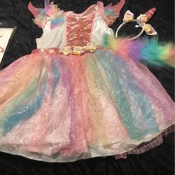 Unicorn Costume Large 12-14