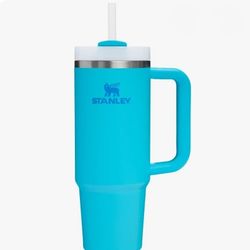Tumbler with Handle and Straw 40 oz 🩵