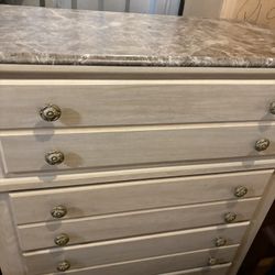 Bedroom Set & 5’x3’ Solid Kitchen Table 