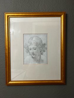 Figural Female Sketch Art Print