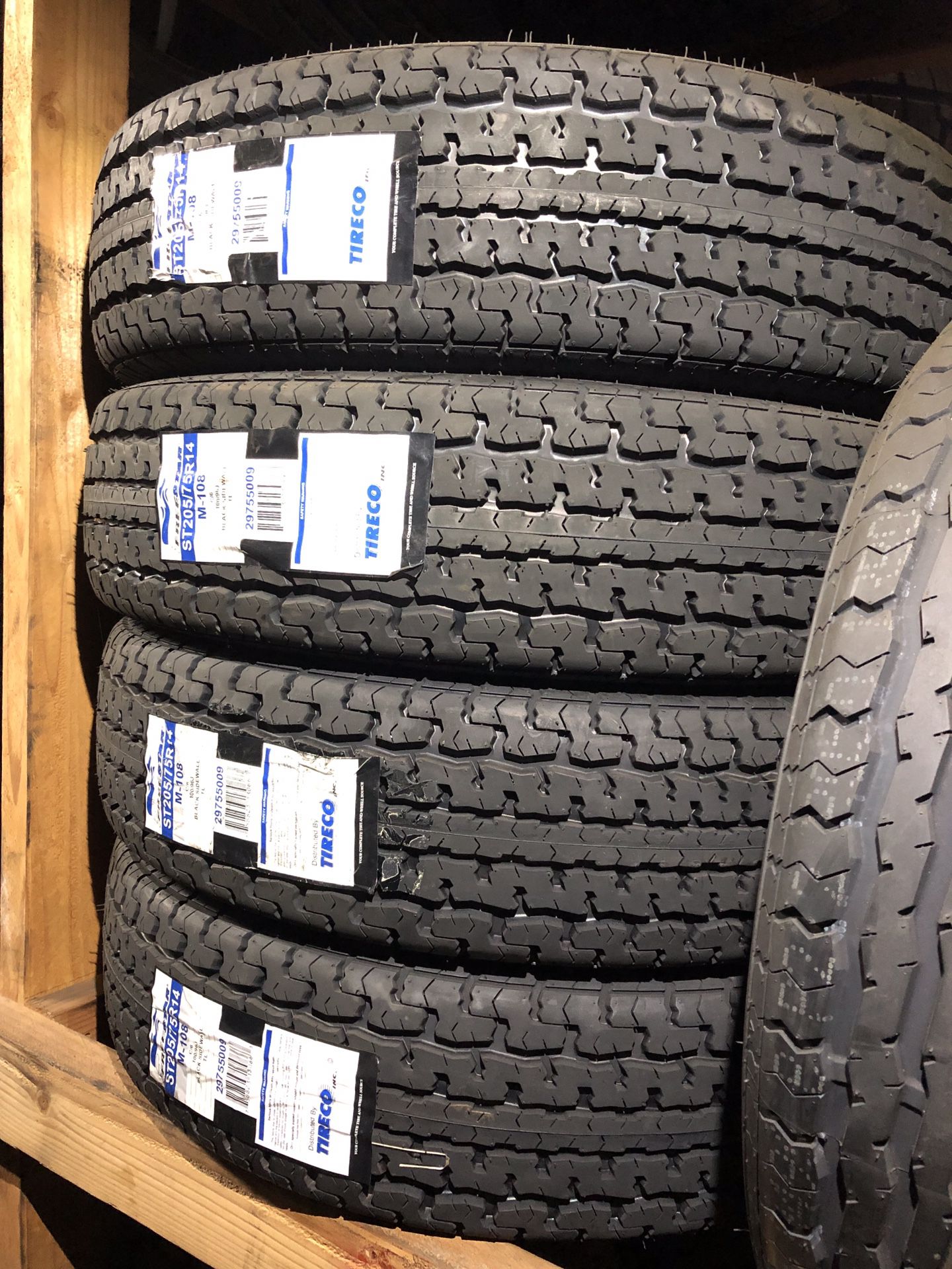 🔥 4 New ST 205/75/14 Freestar Trailer tires 🔥 FREE mount and balance 🔥