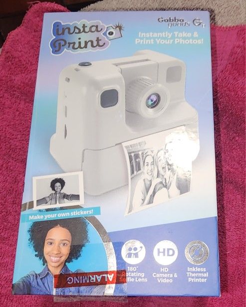 Insta Print Camera 