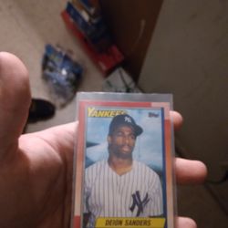 1990 Deion Sanders Baseball Cards