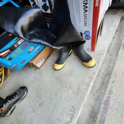 Steel Toe Rubber Work Boots