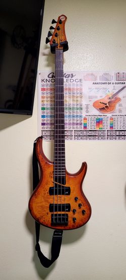 mtd kingston z4 bass w/Aguilar pickups & Hipshot tuning pegs