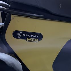 Segway C80 electric moppe color yellow