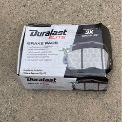 Duralast Elite Ceramic Front Brake Pads DE976 + Toyota OEM Advics Shims