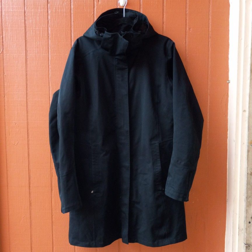 Patagonia Torrentshell Hood Rain Jacket Black Sz XL