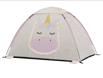 Unicorn Tent with Unicorn sleepbag