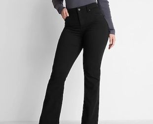 Express Black Curvy Boot Jeans
