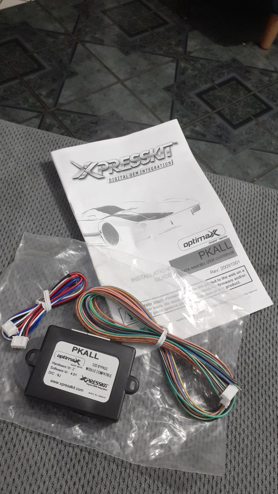 XPressKit Optimax PKALL Data Transponder ALL Interface for Remote Start
