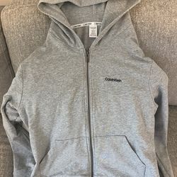 Calvin Klein zippered Hoddie