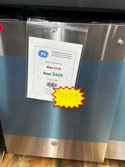 GE Dishwasher - One Year Warranty Included