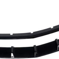 Front bumper spoiler compatible with Cadillac Escalade Sport 2021-2025, gloss black body kit