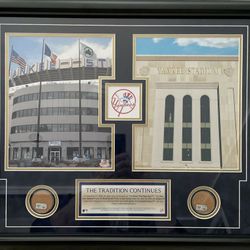 Yankee Stadium  - The Tradition Continues - framed collage