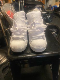 Adidas White shell toe