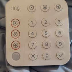 Brand New Ring Keypad And Adapter