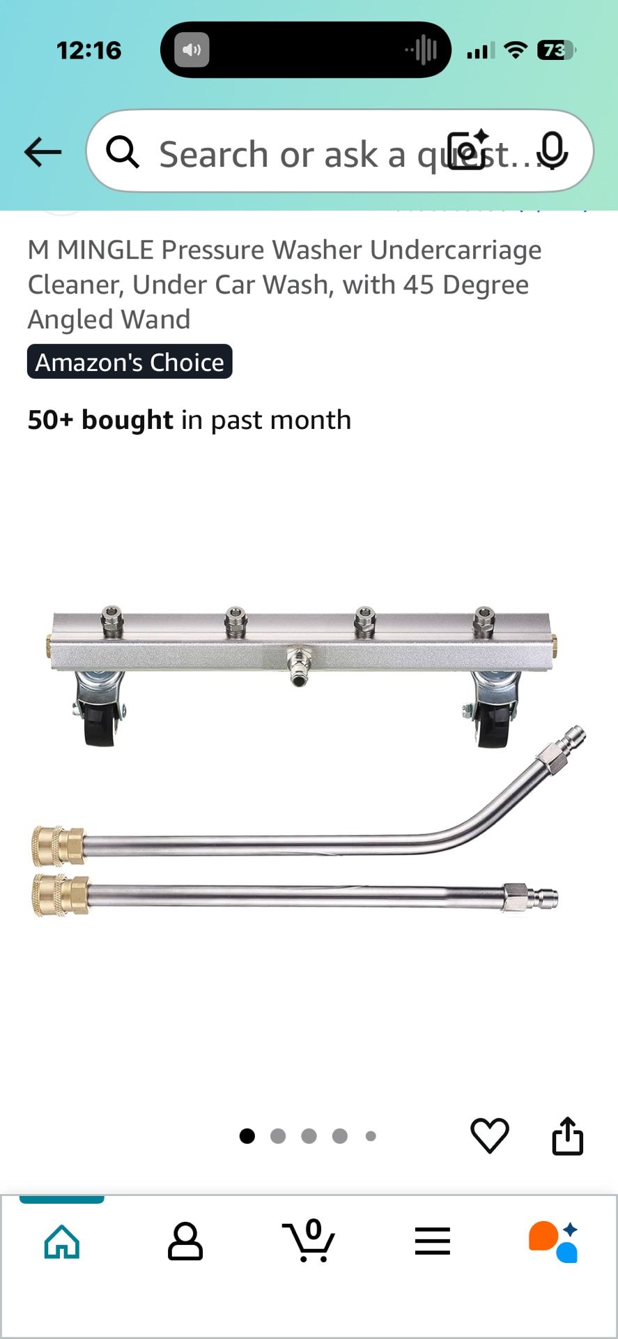 Pressure Washer Adapter Underneath 