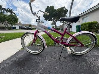 MAGNA Girls Bicycle with training handle
