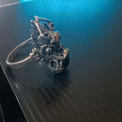 925 Sterling Dragon Ring