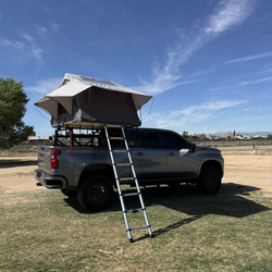 Smitty Built Rooftop Tent with Rack