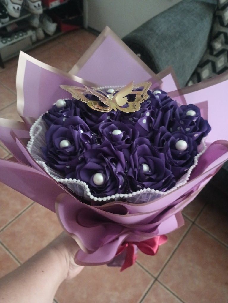 Flowers Eternal Bouquet Hand Made