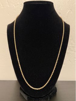 14k rope chain