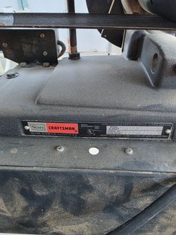 Craftsman 6" x 48" Belt / 9" Disc Sander with Stand – Works Great