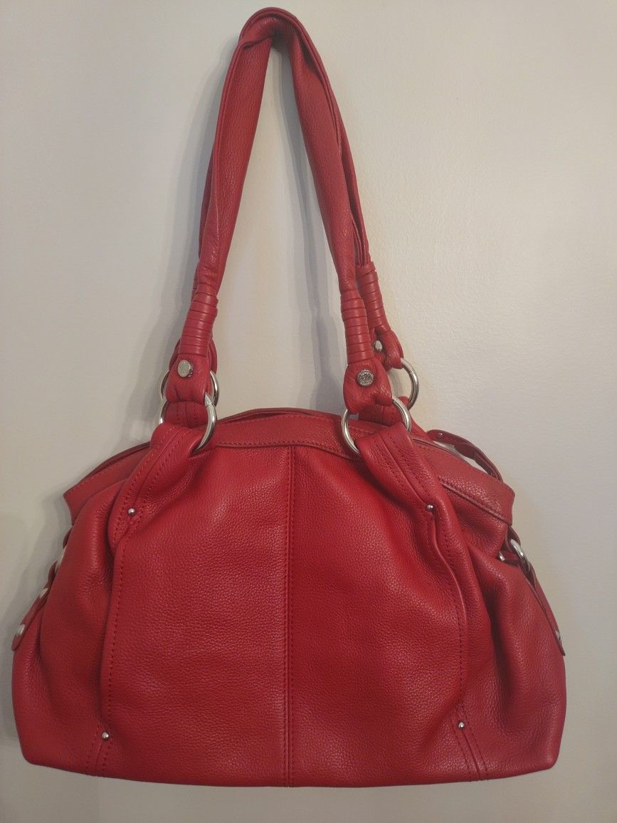 Tignanello Medium Red Tote