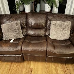 Leather Sofa And Loveseat
