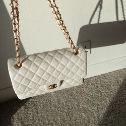 Cute White Chanel Bag