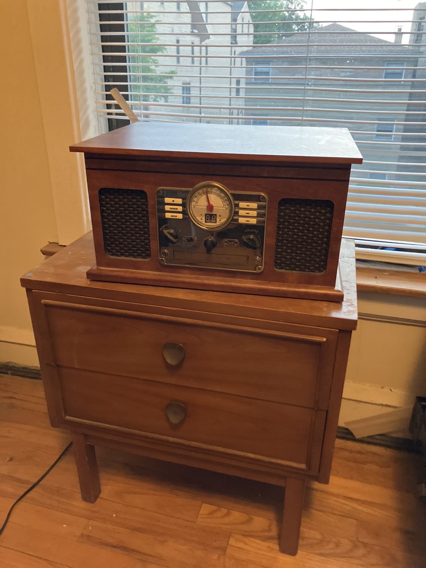 Record Player CD Radio And Cassette Player