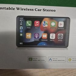 Portable Car Stereo Touch Screen with Wireless Android /Apple