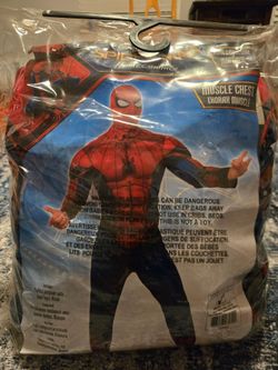 Spider-Man Homecoming Adult Muscle Chest Costume
