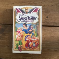 Disney Classic VHS”Snow White And The Seven Dwarfs