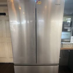 Whirlpool® 36" 31 Cu. Ft. Smart French Door Refrigerator — Stainless