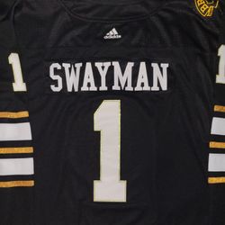 BRUINS Jeremy Swayman jersey (XL) 
