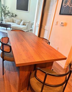 Modern Wood Dining Table