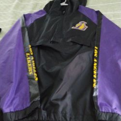 Men's Lakers Windbreaker Jacket 