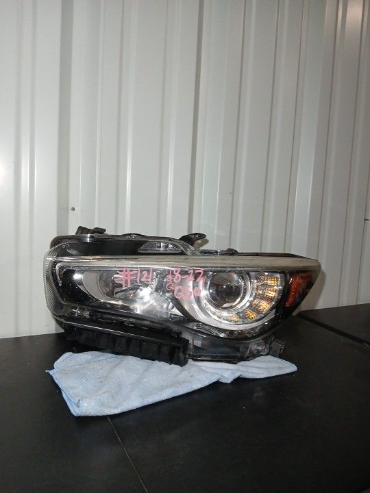 2018 2019 2020 2021 2022 Infiniti Q50 Headlight LED Lh Front Left Driver Side Non Adaptive Oem