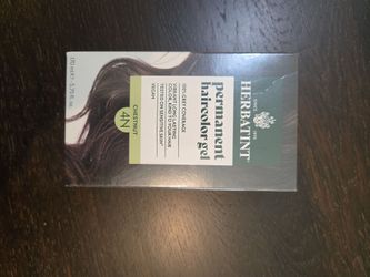 Permanent black hairdye haircolor gel